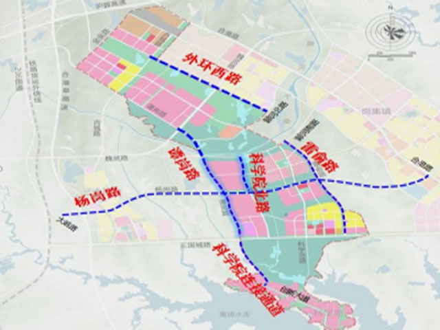 合肥市譚崗路（魏武路-三國城路）道路施工  投資約3.1億